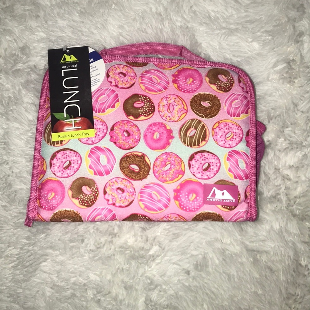 Nwt Arctic Zone Donuts Lunch Bag w BI Tray